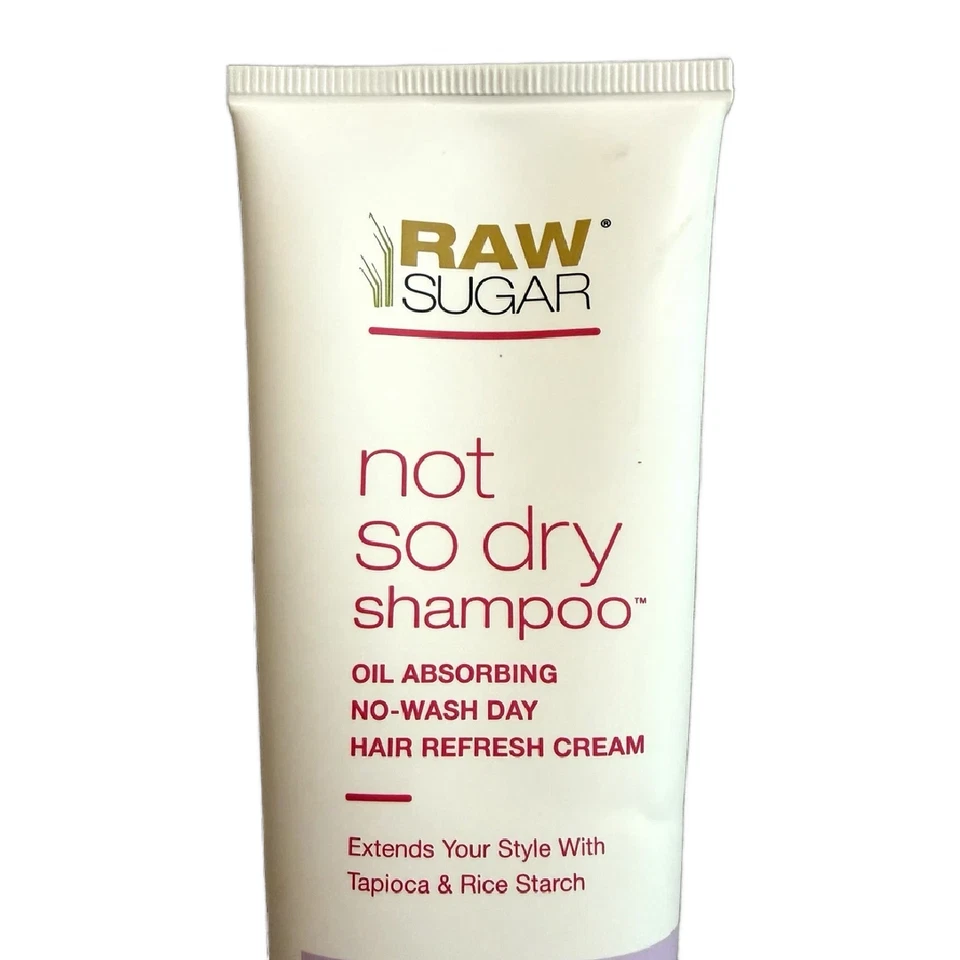 Raw Sugar Not So Dry Vegan Shampoo Aloe + Bamboo, 4 fl. oz. SEALED
