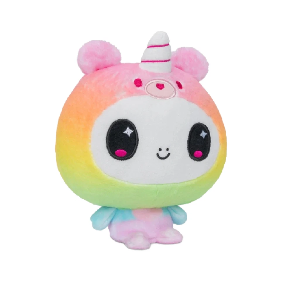 TeeTurtle Cake Scented Weighted Plush Lot of 3 Inu Dog, Red Panda, Unicorn NWT