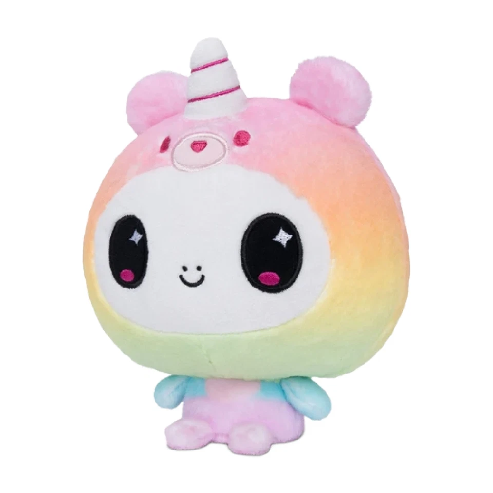 TeeTurtle Cake Scented Weighted Plush Lot of 3 Inu Dog, Red Panda, Unicorn NWT