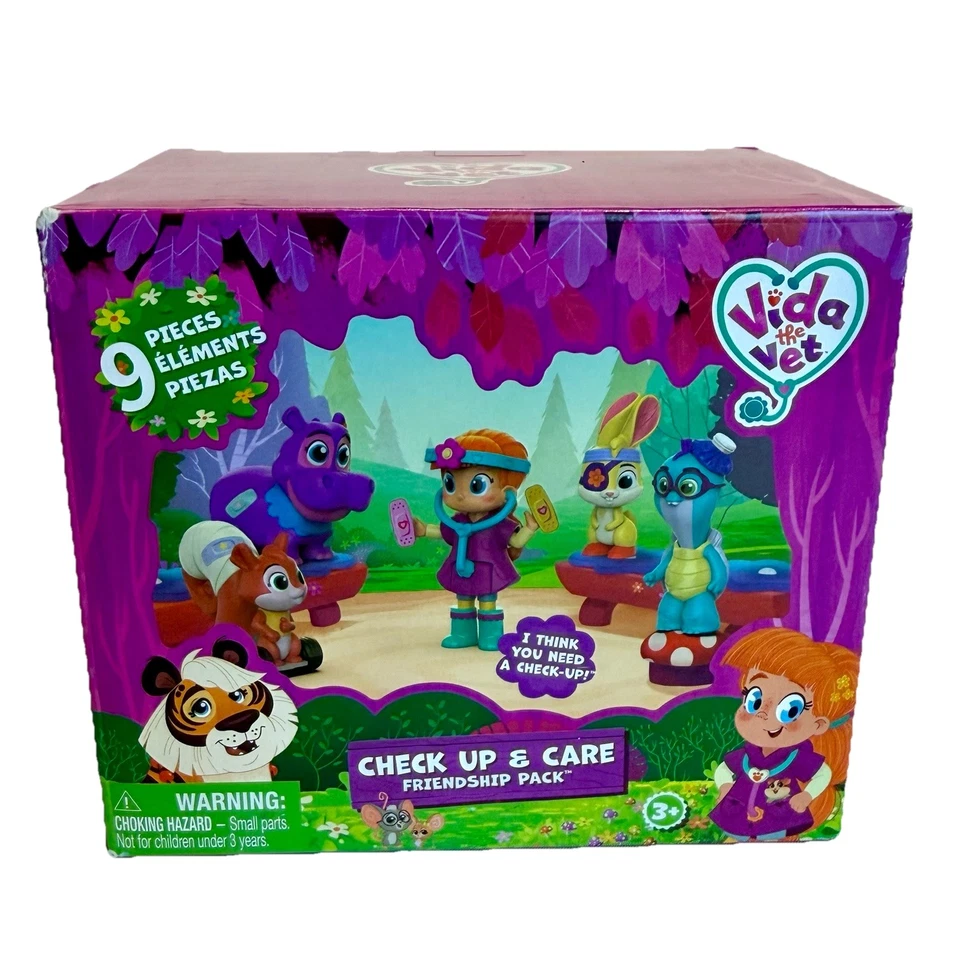 Vida The Vet Chilly Check Up & Care Friendship Toy Figures Lot of 2 Sealed Boxes