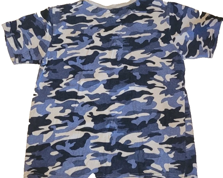 Boys T-Shirts Size 10/12 Batman Camo Blue Green Lot of 3
