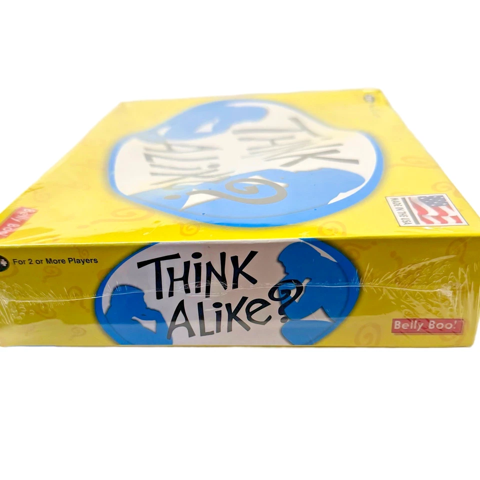 Lot of 2 Games - THINK ALIKE? & JUST SAY'N! - New/Sealed 8+ Made In USA