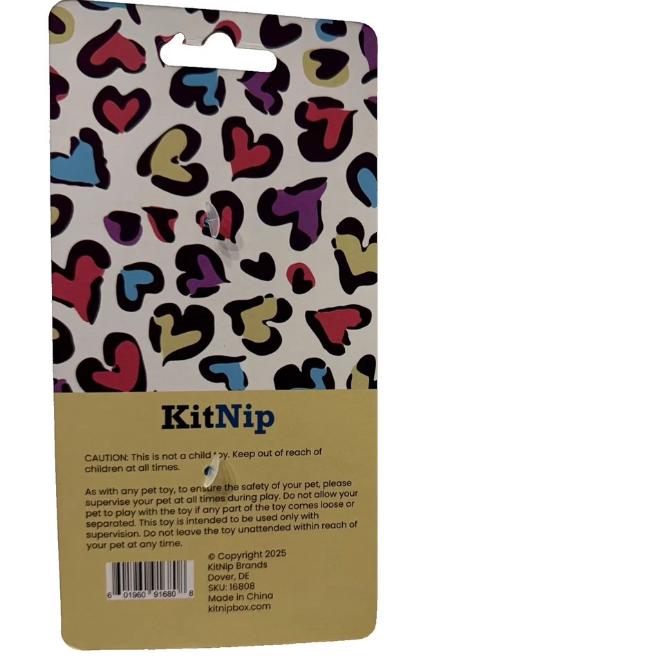 KitNip Kitty Cat LOVE Interactive Catnip Lips Plush Bird Lot of 4 Toys New