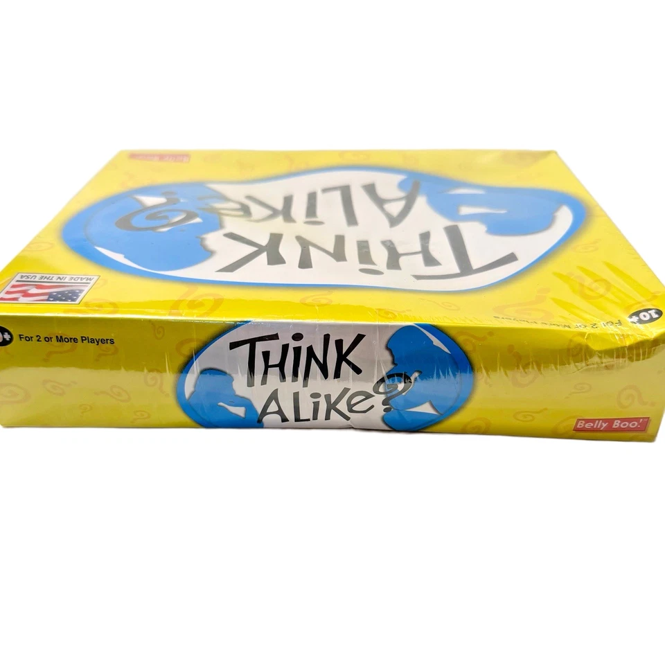 Lot of 2 Games - THINK ALIKE? & JUST SAY'N! - New/Sealed 8+ Made In USA