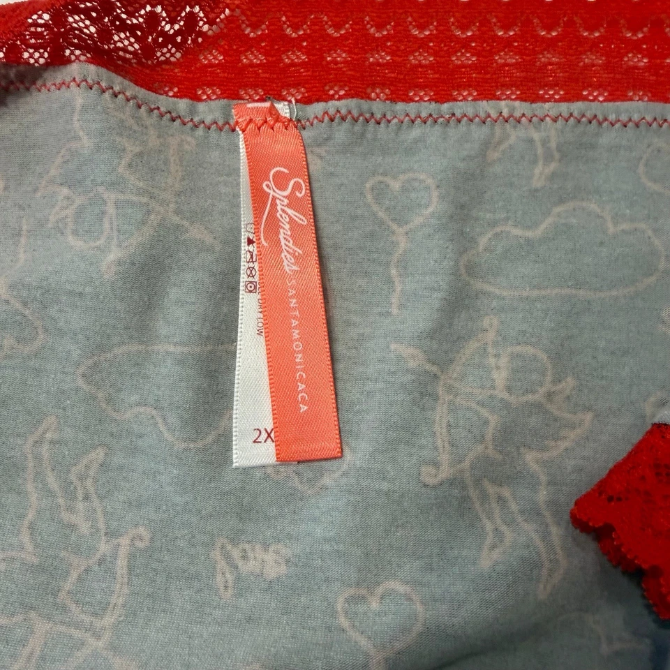 Splendies Cheeky Panties Cupid's Revenge Heart Valentine NWT