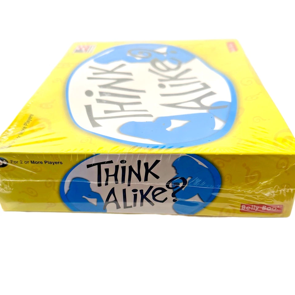Lot of 2 Games - THINK ALIKE? & JUST SAY'N! - New/Sealed 8+ Made In USA