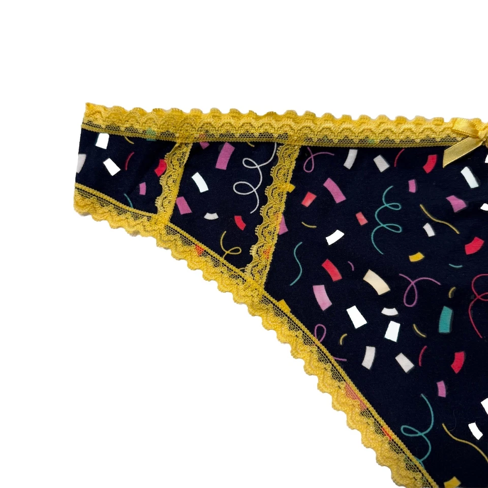 Splendies Confetti Thong Panties Party Celebrate New Pair Underwear