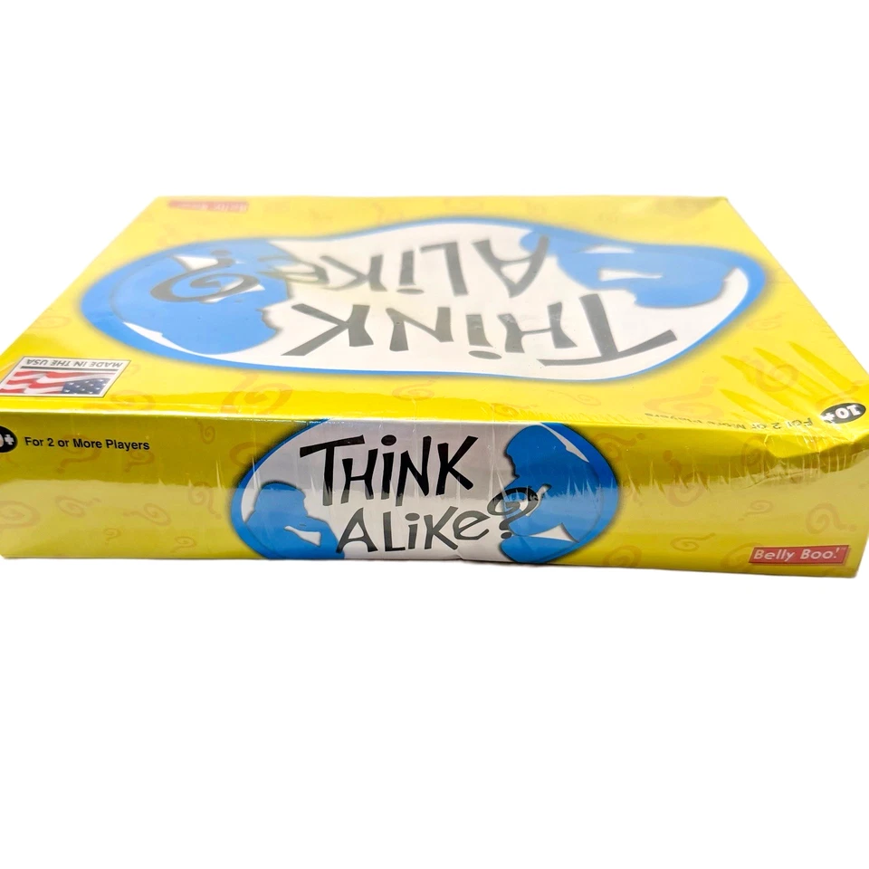 Lot of 2 Games - THINK ALIKE? & JUST SAY'N! - New/Sealed 8+ Made In USA