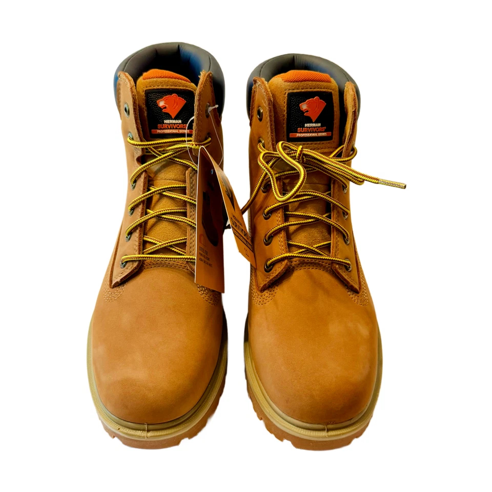 Herman Survivors Pro Series Men's Driller Waterproof Steel Toe Boot NIB