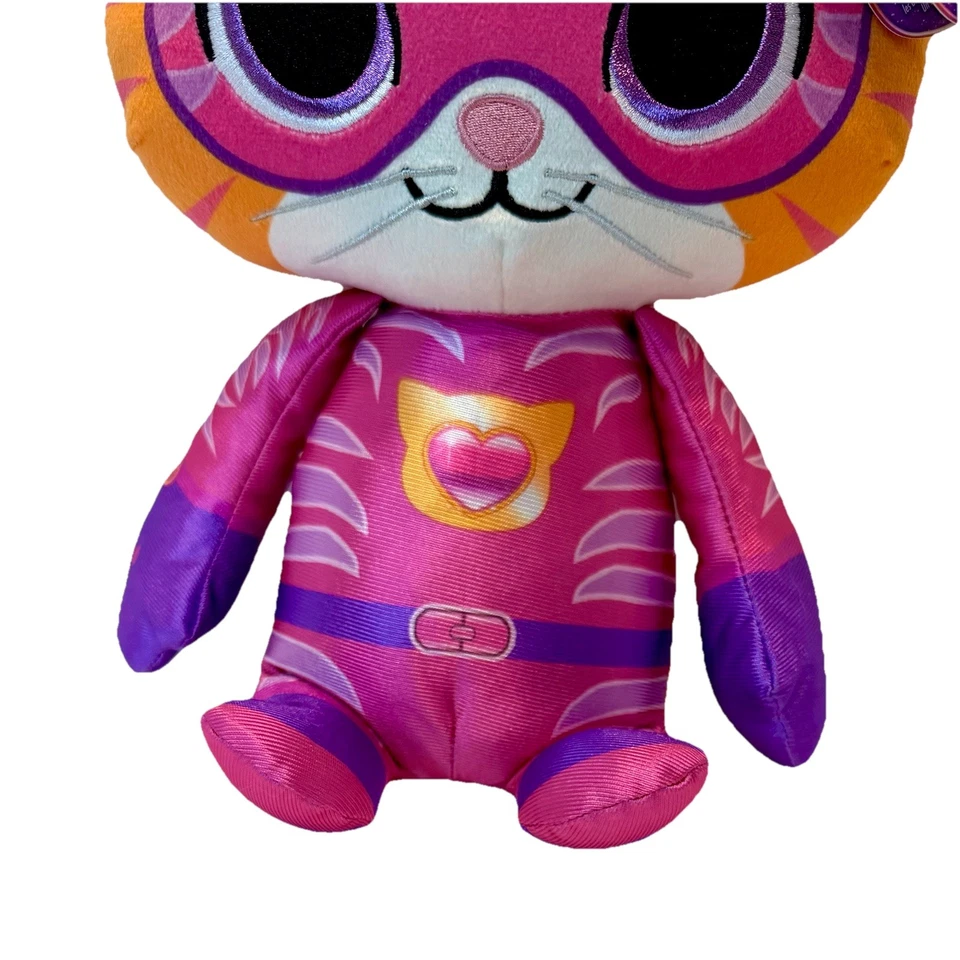 Super Kitties Ginny Plush 15" Disney Jr. NWT Stuffed Animal Hero Cat