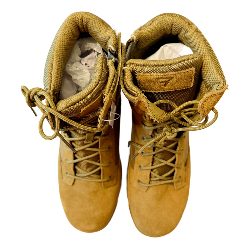 Bates E24802 Men's Tac Sport 8" Zip-up Tactical Boot, Coyote Size 13 NIB