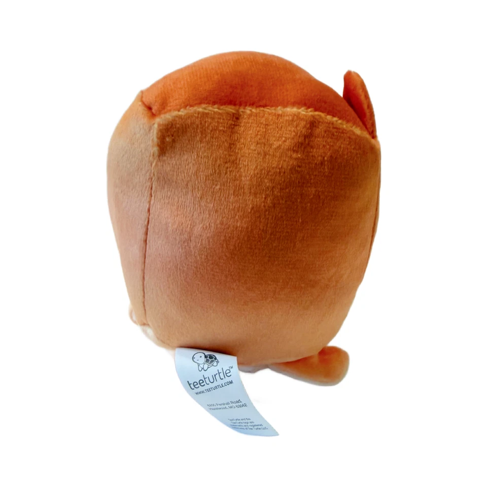 TeeTurtle Reversible Scented Bread Cat Plushie Kitty Plush Happy to Angry NWT