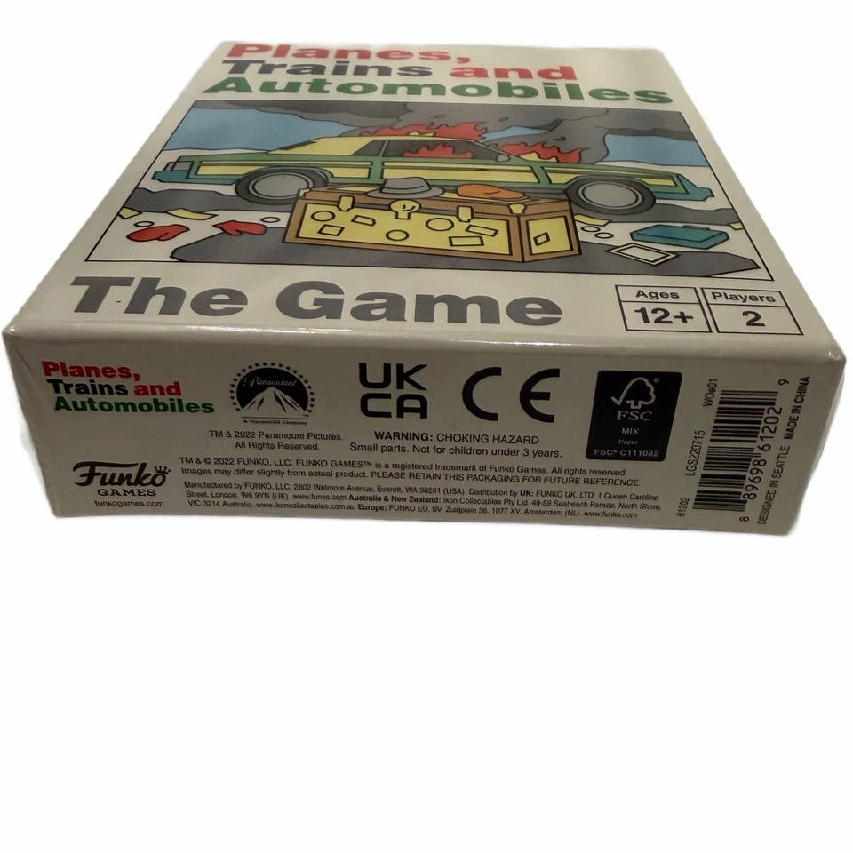 Funko Card Game Planes, Trains and Automobiles - The Game Brand New