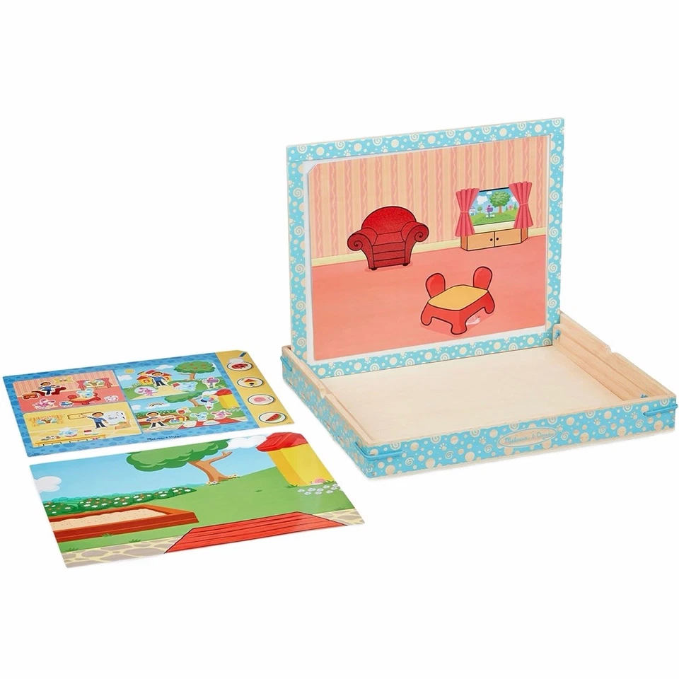 Melissa & Doug Blue's Clues You! Wooden Magnetic Picture Game 48 Pieces New