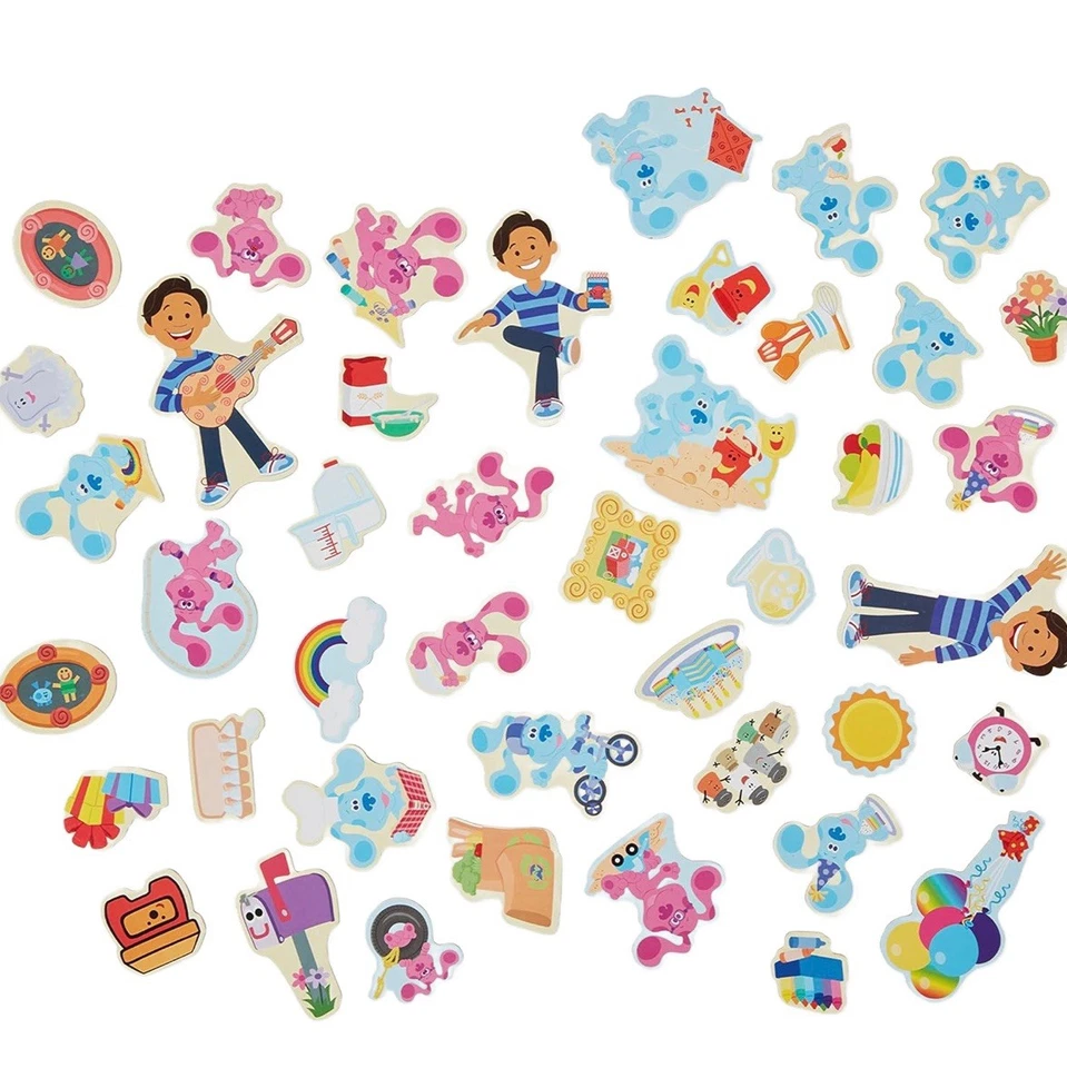 Melissa & Doug Blue's Clues You! Wooden Magnetic Picture Game 48 Pieces New