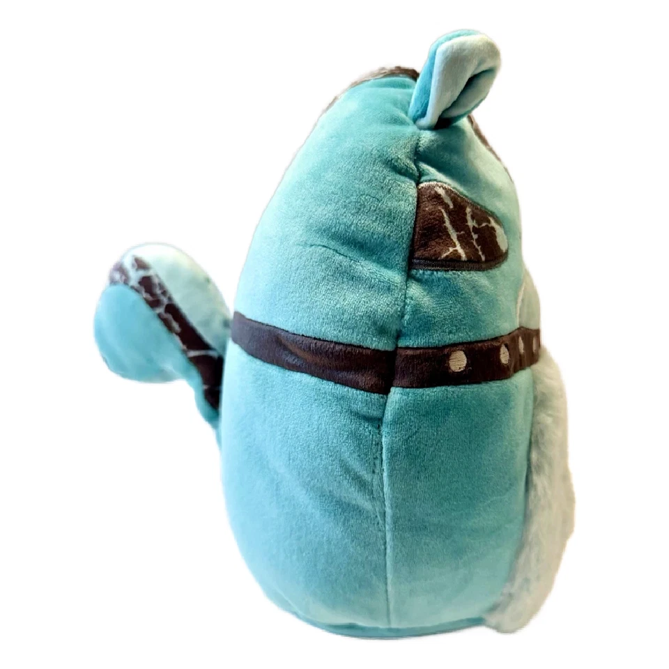 Squishmallows 8" Samsara The Teal Chipmunk w/ Choker Official Jazwares New