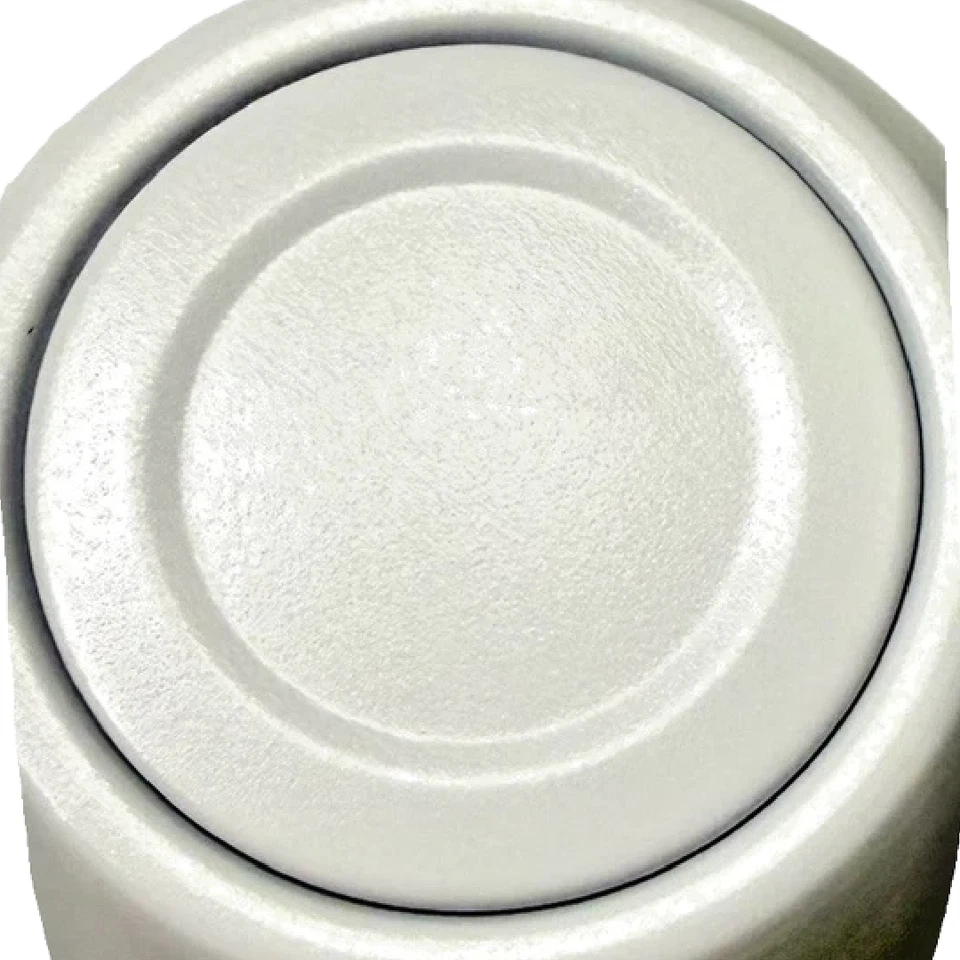 White Insulated Wine 12 oz Tumbler Cup w/ Spillproof Lid Stainless Steel NIB