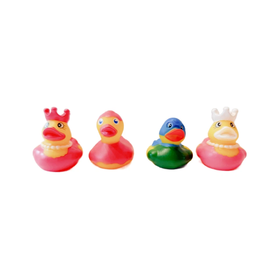 15 Rubber Duck Dash Ornament 2" Zoo Jungle Costume Sport Party Favor Lot