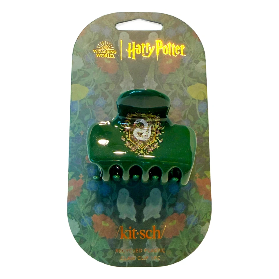 Harry Potter x Kitsch Recycled Plastic Claw Clip & Satin Scrunchies New Lot