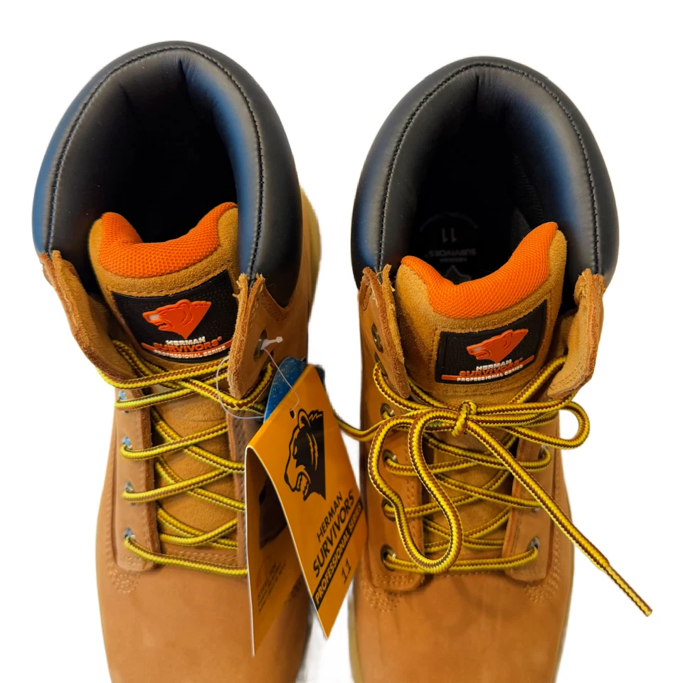 Herman Survivors Pro Series Men's Driller Waterproof Steel Toe Boot NIB