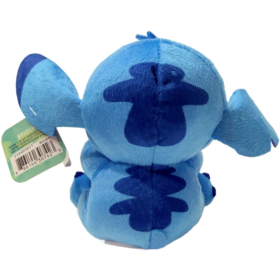Disney STITCH Lot of 2 Plush Stuffed Animals Barbell Exercise Gym Taco Food NWT
