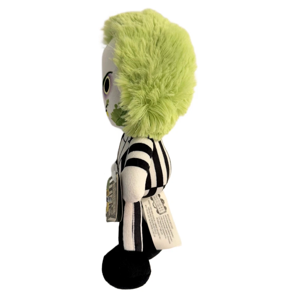 Licensed Beetlejuice 7" Plush 2024 Movie Halloween Plush Embroidered NWT