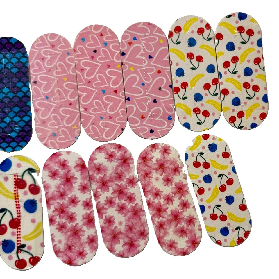 Color Street Nail Emory Board Lot Mani Pedi 21pcs Mini 3" Double Sided Files New