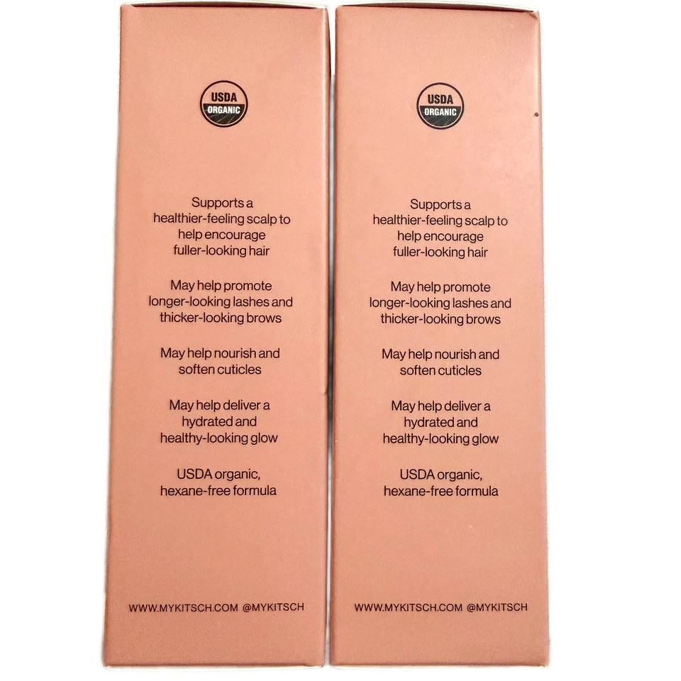 Kitsch 100% Pure Cold-Pressed Castor Oil For all hair Types