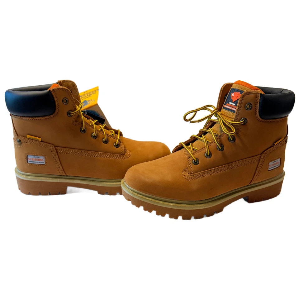 Herman Survivors Pro Series Men's Driller Waterproof Steel Toe Boot NIB