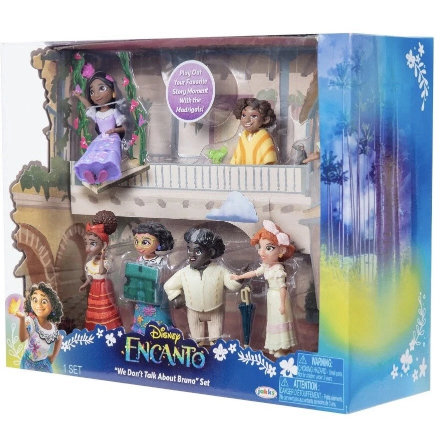 Disney Encanto We Don’t Talk About Bruno Movie Set 3" Mini Doll Play Collectible