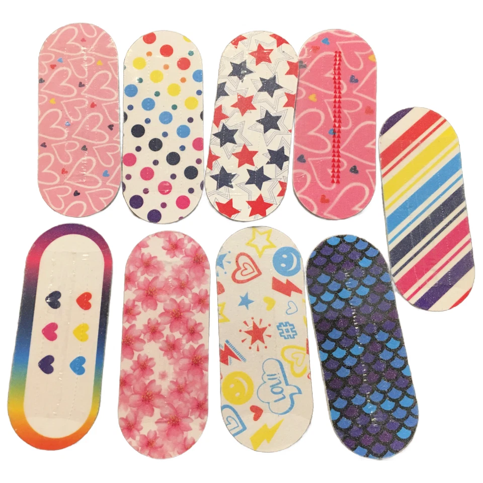 Color Street Nail Emory Board Lot Mani Pedi 21pcs Mini 3" Double Sided Files New