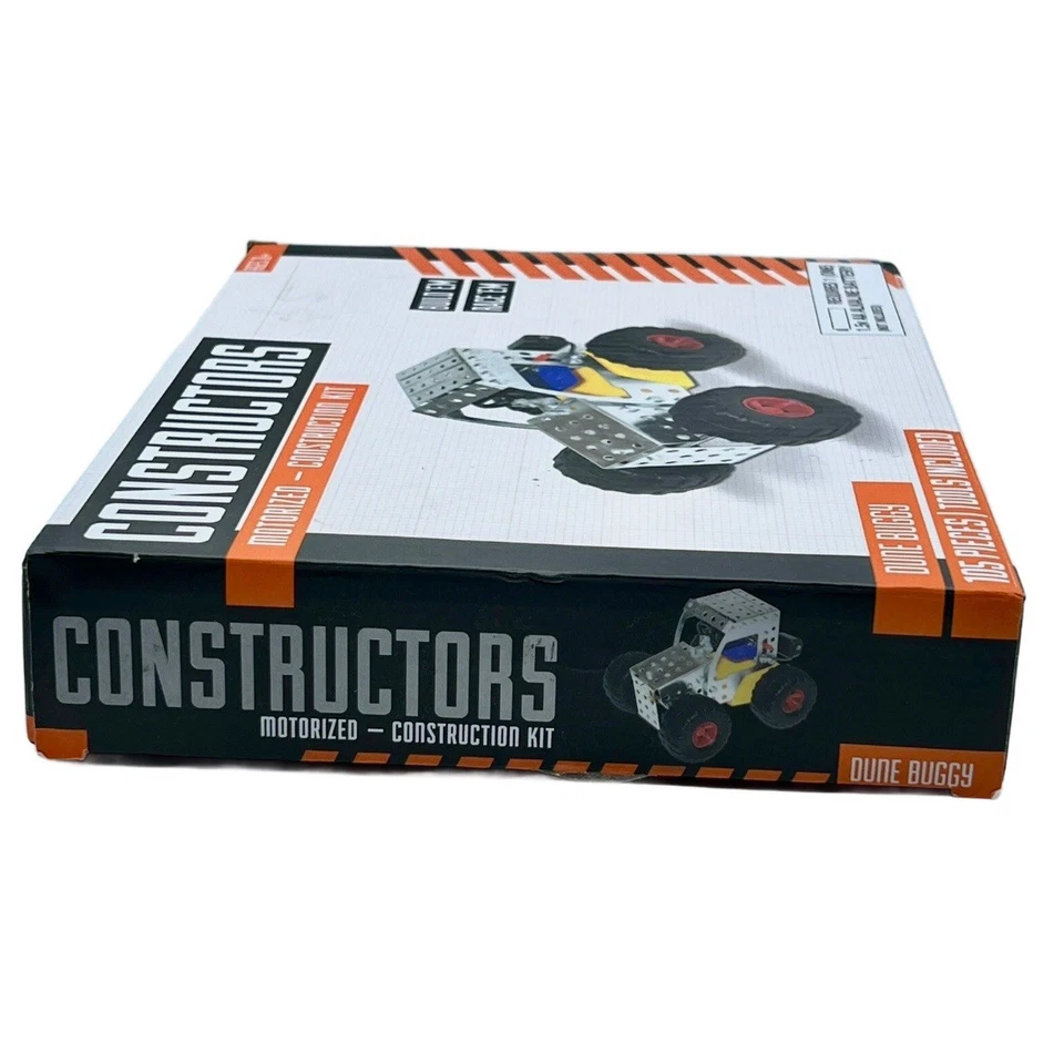 CONSTRUCTORS Dune Buggy Motorized Construction Kit 105 Parts Battery Operate New