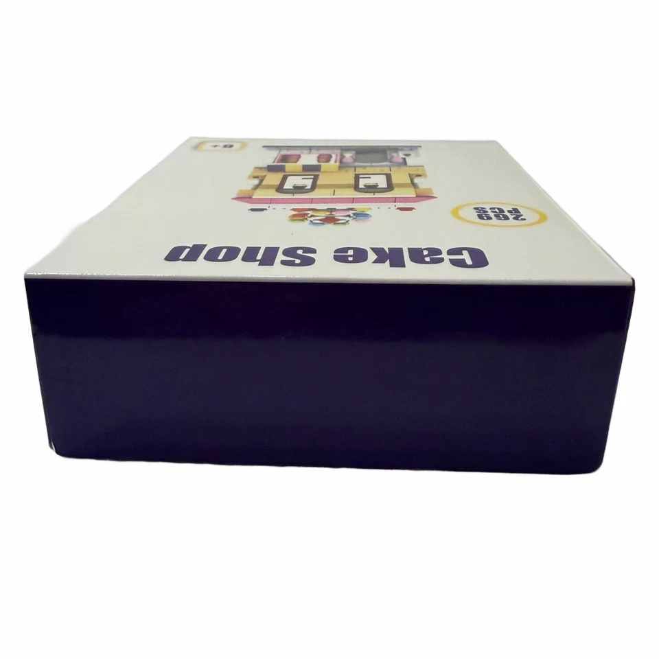 Cake Shop Building Toy Sets 269 Blocks Town Build NIB