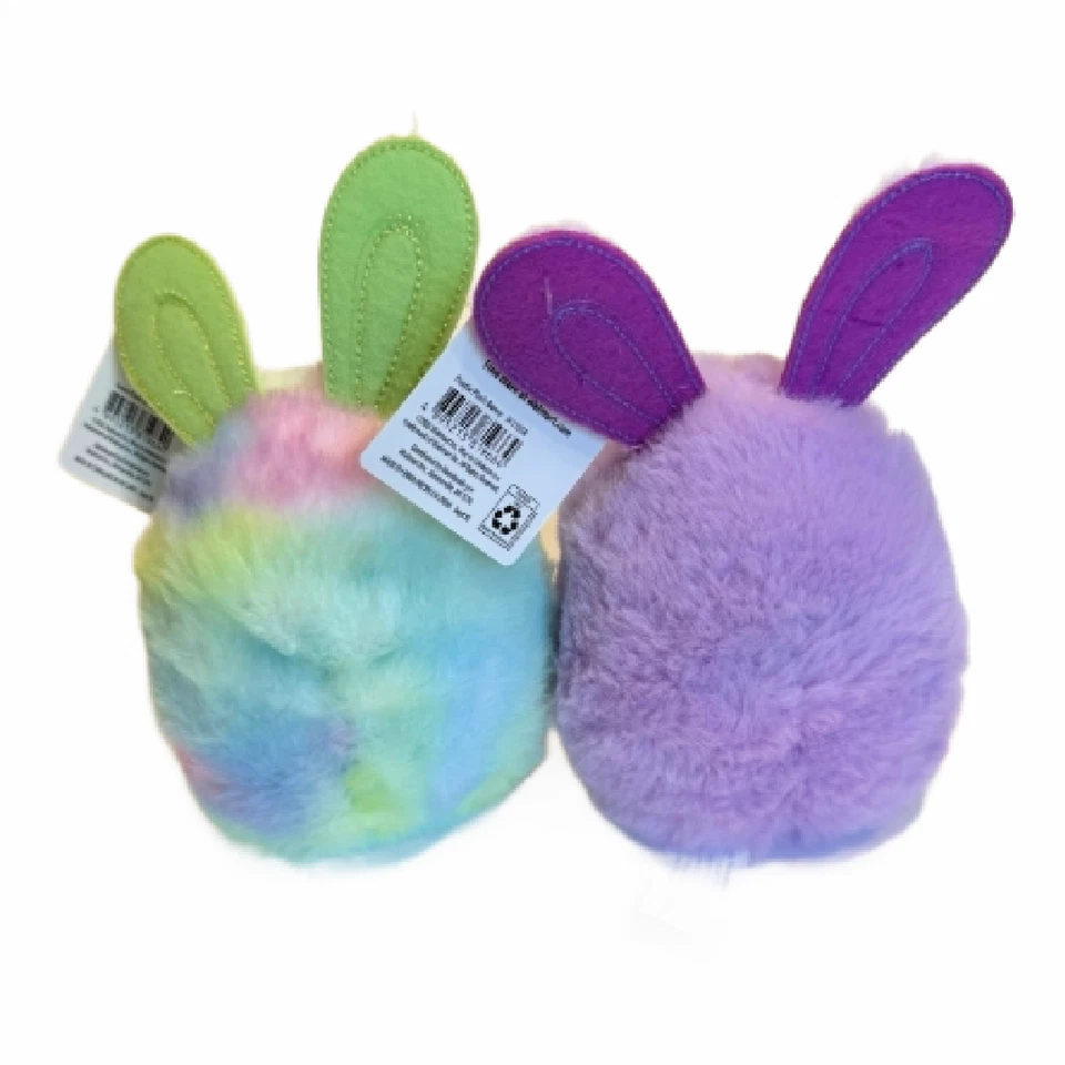 Cute Bunny Plush Lot of 2 Easter Basket Essential Way To Celebrate 8"