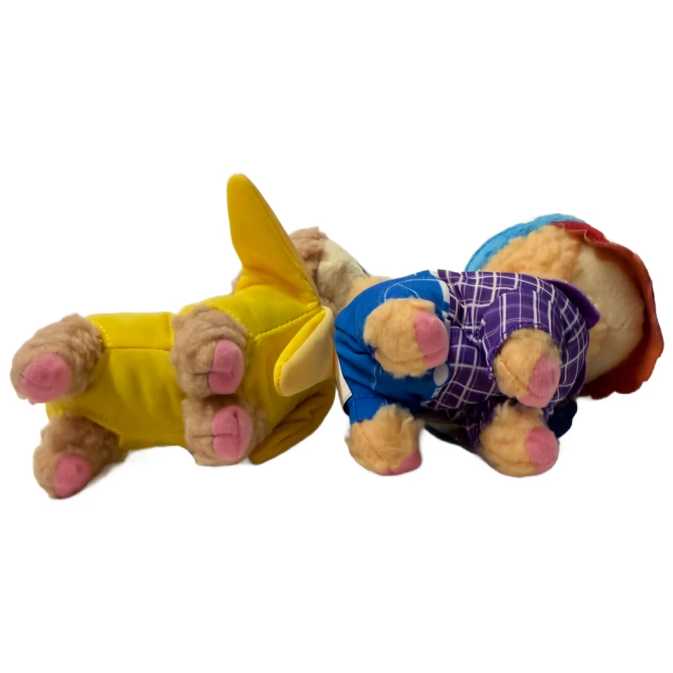 Who’s Your Llama? Collectible Plush Friends Banana & Lumberjack NWT Lot of 2