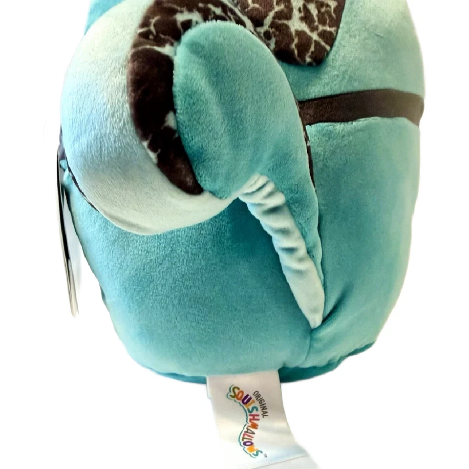 Squishmallows 8" Samsara The Teal Chipmunk w/ Choker Official Jazwares New