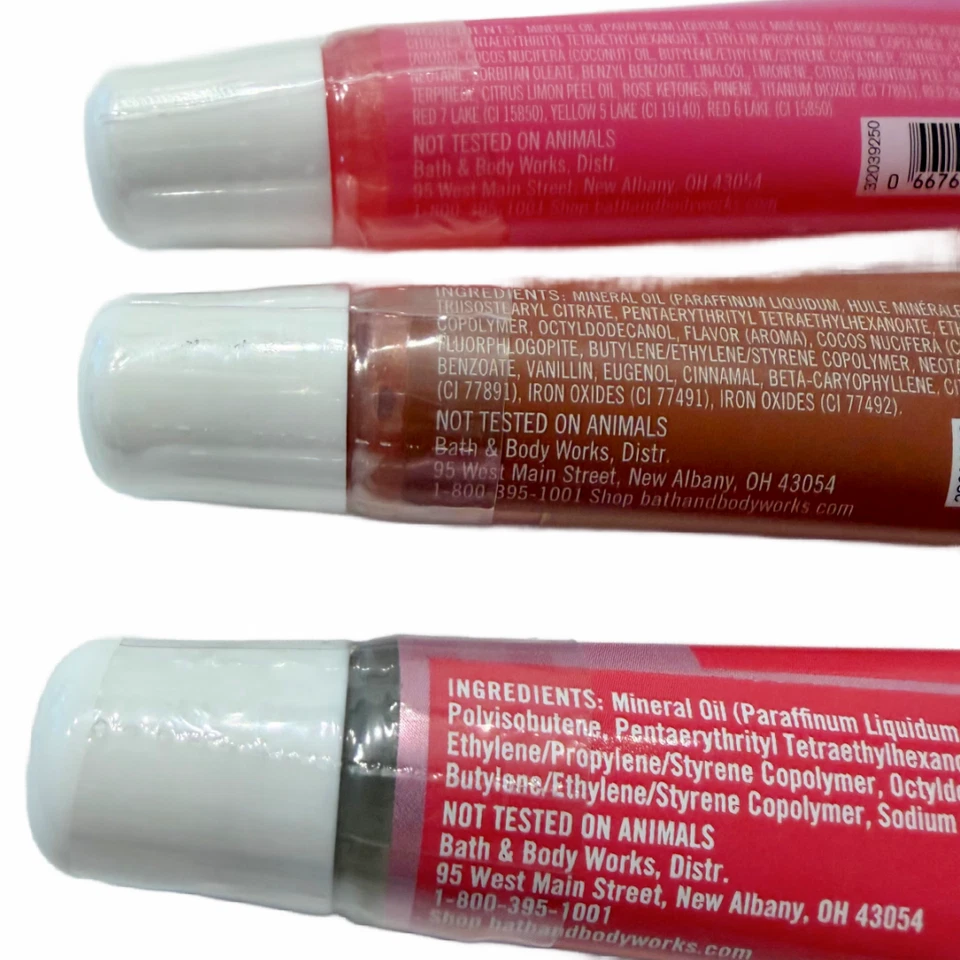 Bath & Body Works Lip Gloss New Lots