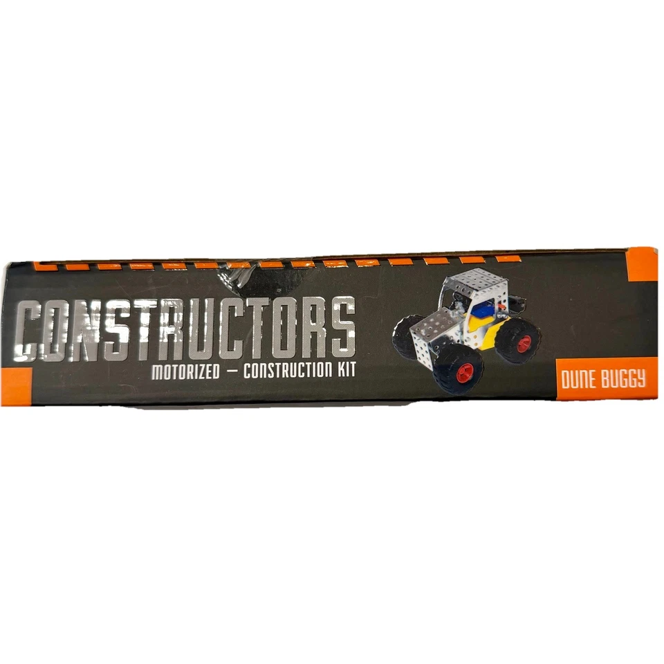CONSTRUCTORS Dune Buggy Motorized Construction Kit 105 Parts Battery Operate New