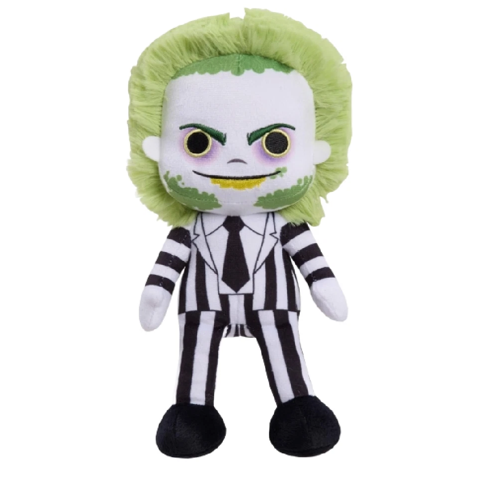 Licensed Beetlejuice 7" Plush 2024 Movie Halloween Plush Embroidered NWT