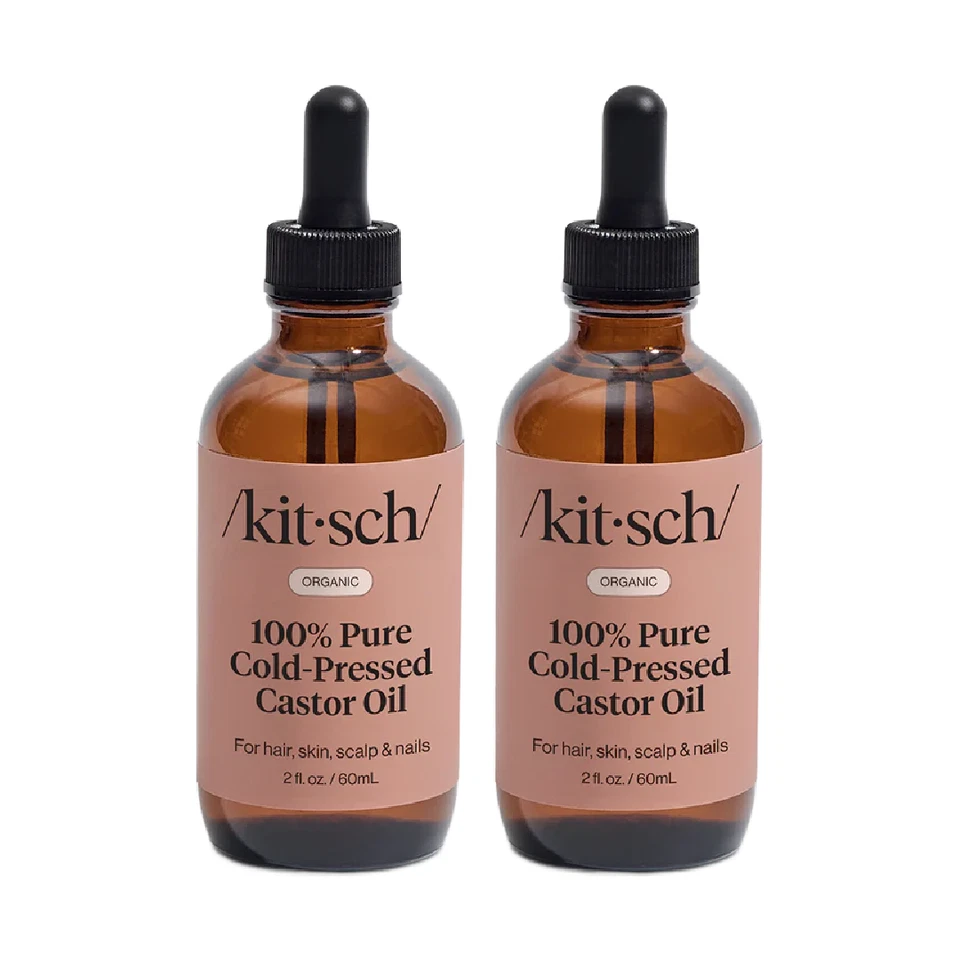 Kitsch 100% Pure Cold-Pressed Castor Oil For all hair Types