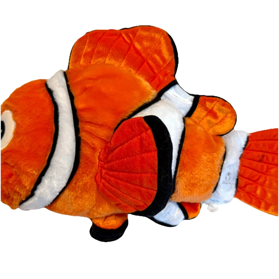 Disney Store Exclusive Authentic FINDING NEMO 18" Clown Fish Large Plush Soft