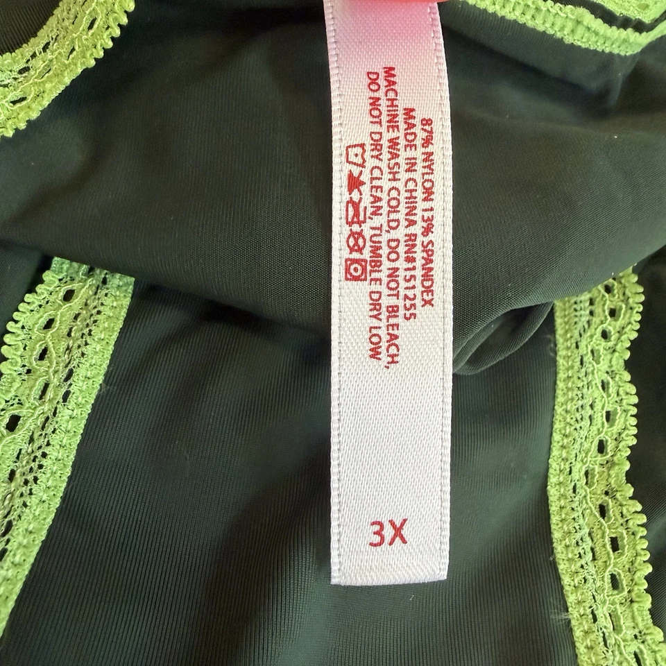 Splendies Bikini Panties St. Patrick's Day LUCKY YOU Lace Trim Underwear NWT