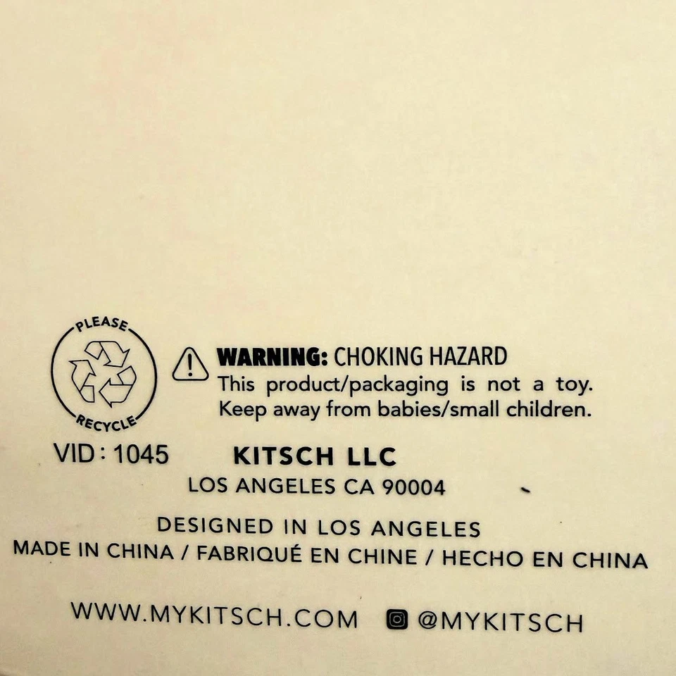 Kit•sch Neutral Glitter Seamless Elastics Lot of 2 Ponytail Braids Buns New 24pc
