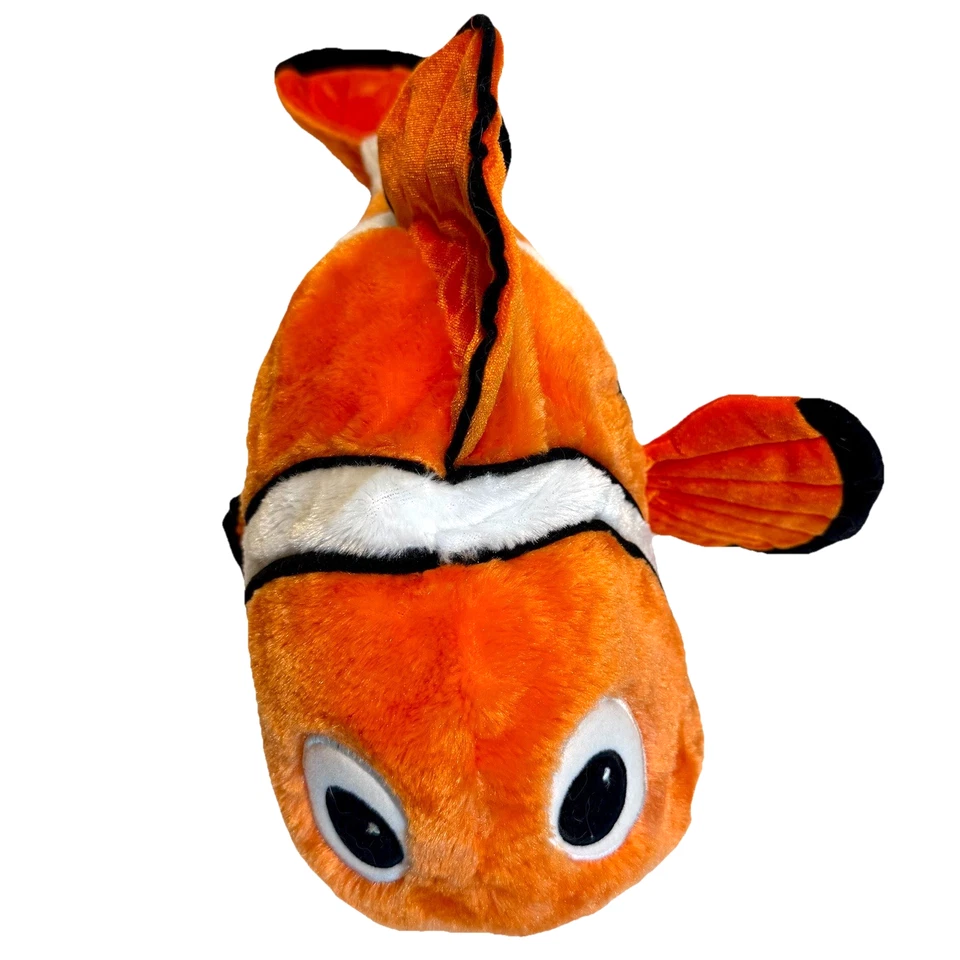 Disney Store Exclusive Authentic FINDING NEMO 18" Clown Fish Large Plush Soft