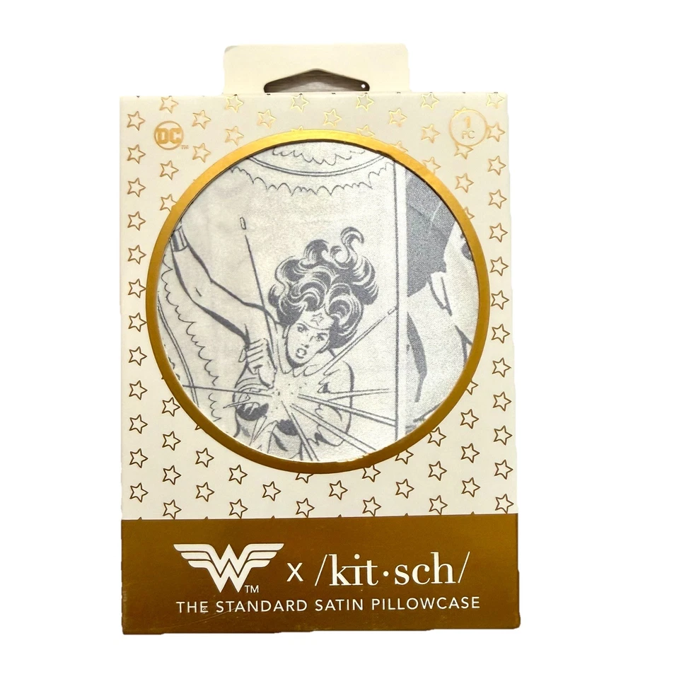 Kit•sch Satin Pillowcase w/ Zipper KITSCH