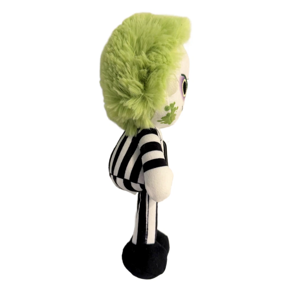 Licensed Beetlejuice 7" Plush 2024 Movie Halloween Plush Embroidered NWT