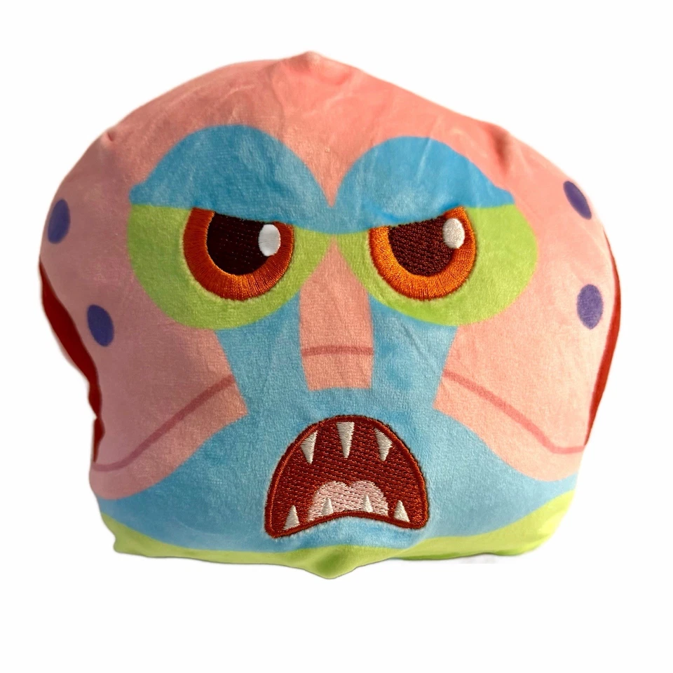 TeeTurtle SpongeBob SquarePants Reversible Plush Gary The Snail 6” Happy Mad NWT