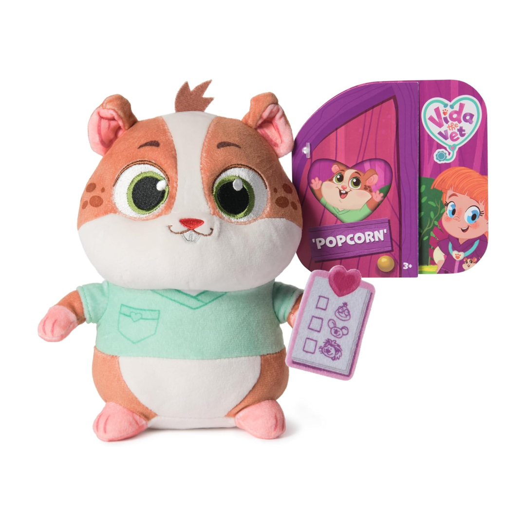 Vida The Vet Plush Dolls Stuffed Animals NWT 4pc Lot Pippon, Baby Mouse, Zig Zag