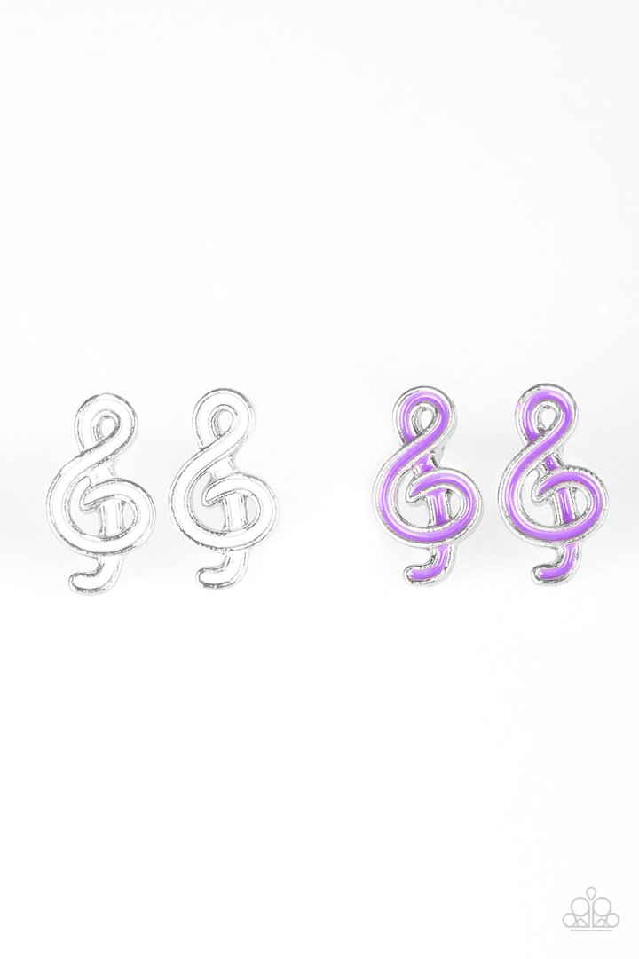 Cleft Note Starlet Shimmer Earrings