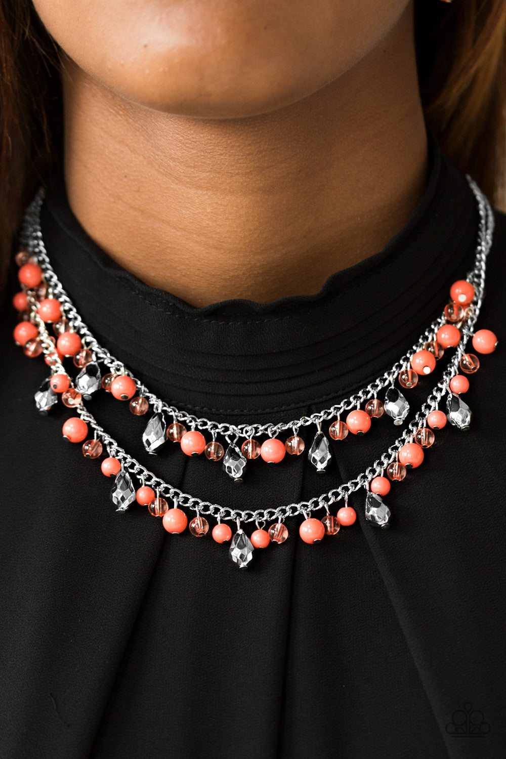 Mardi Gras Glamour - Orange